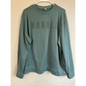 Women's NOBULL Turquoise Crewneck Sweatshirt Size XL